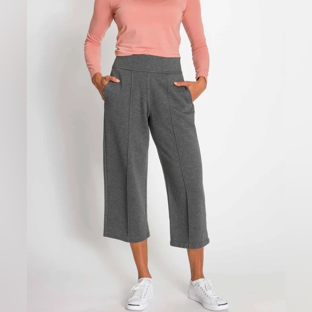 PROTO 101 HIGH-WAISTED WIDE LEG PANT Medium